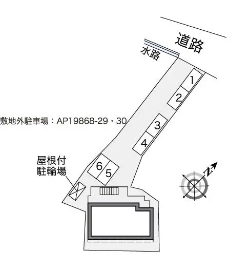 ★手数料０円★焼津市大村新田 月極駐車場